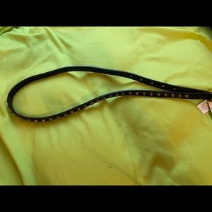 Beautiful black studded belt